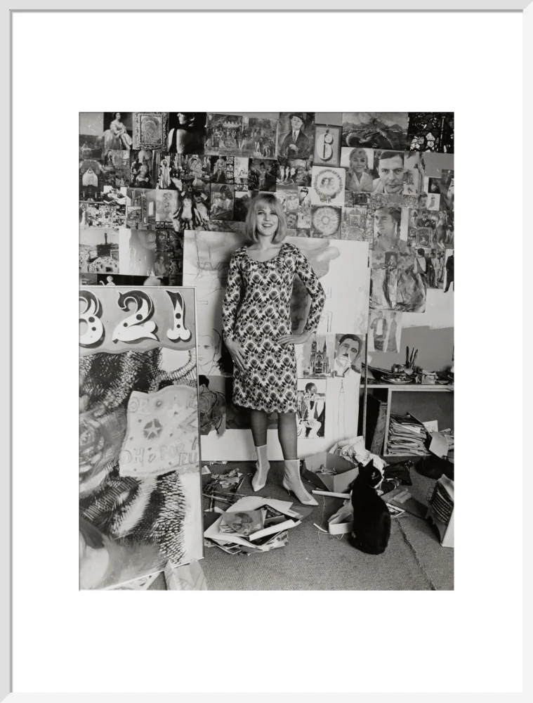 Photograph of Pauline Boty by Lewis Morley. - Image 24