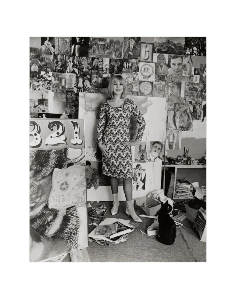 Photograph of Pauline Boty by Lewis Morley. - Image 35