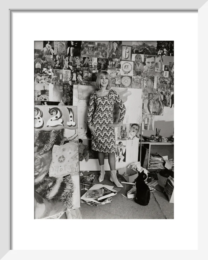 Photograph of Pauline Boty by Lewis Morley. - Image 4