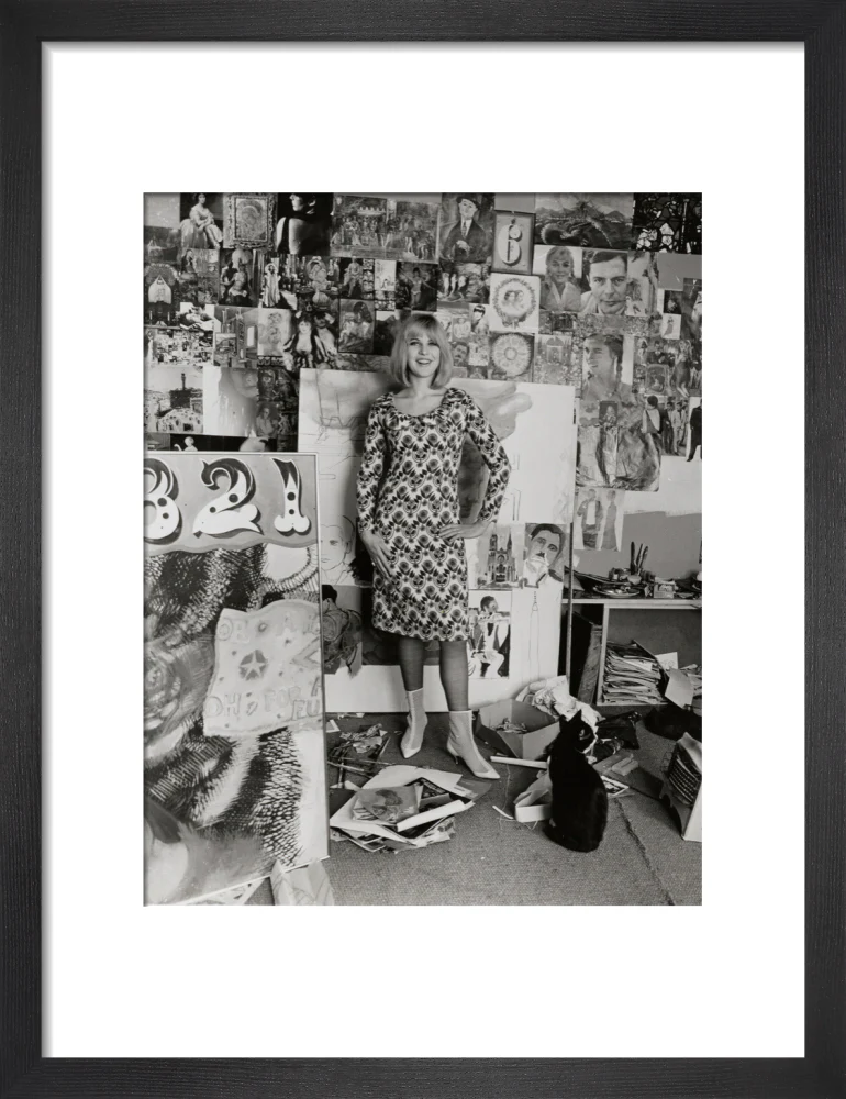 Photograph of Pauline Boty by Lewis Morley. - Image 41