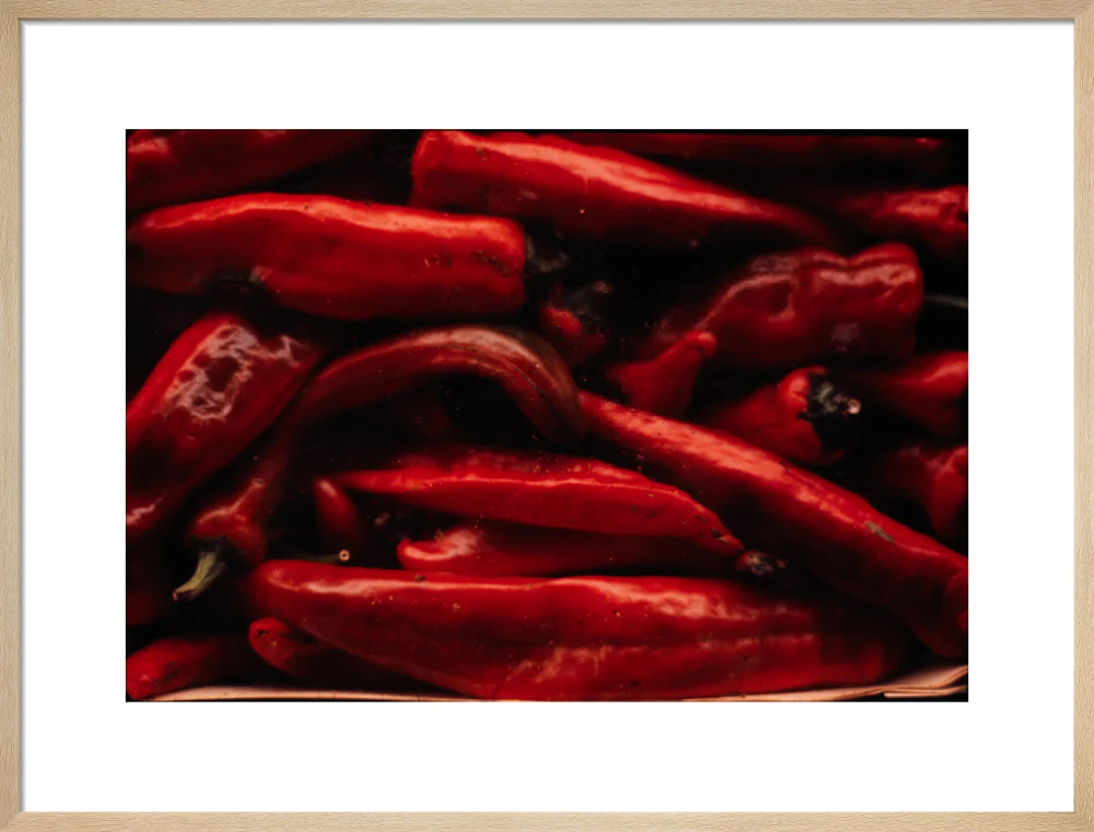 Still life of red peppers - Image 21