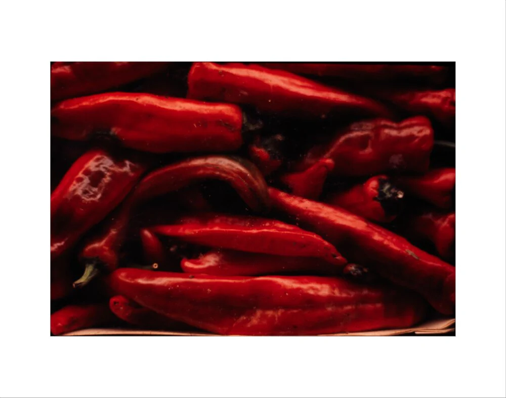 Still life of red peppers - Image 35