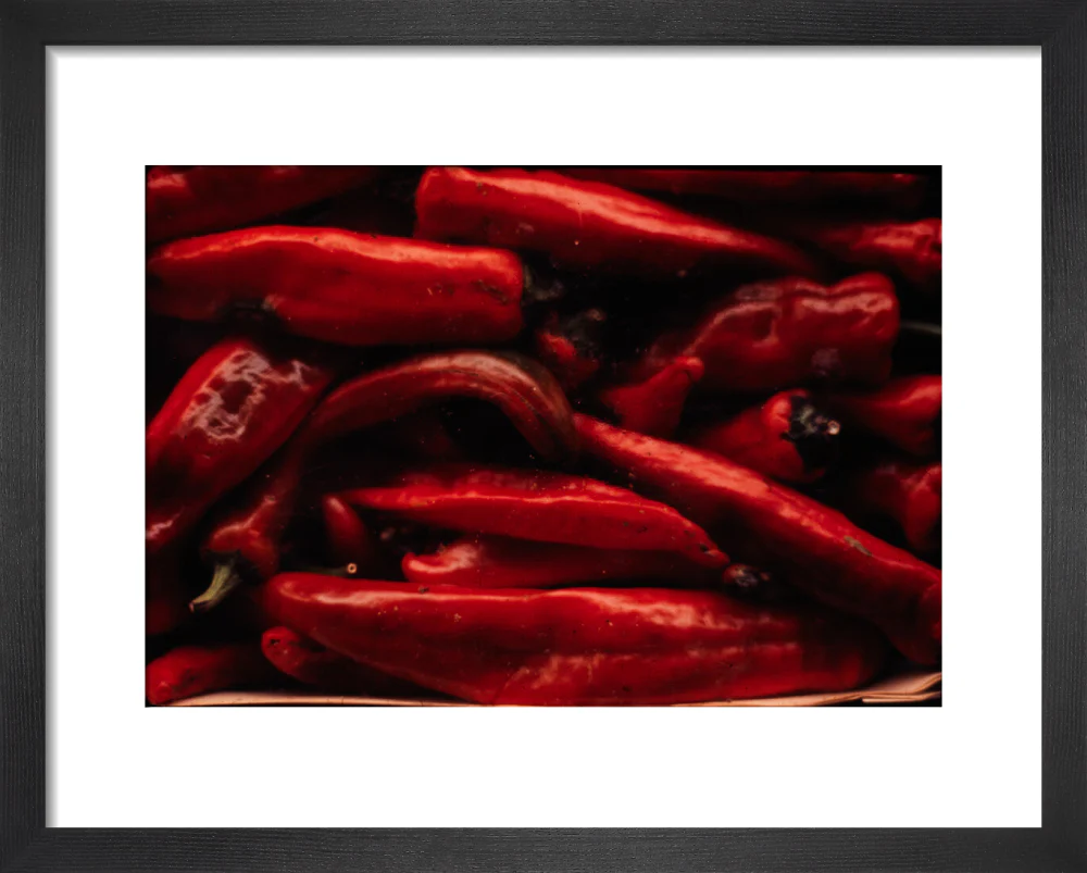 Still life of red peppers - Image 36