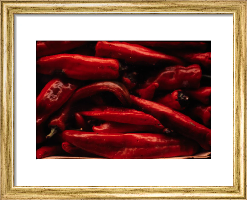 Still life of red peppers - Image 38