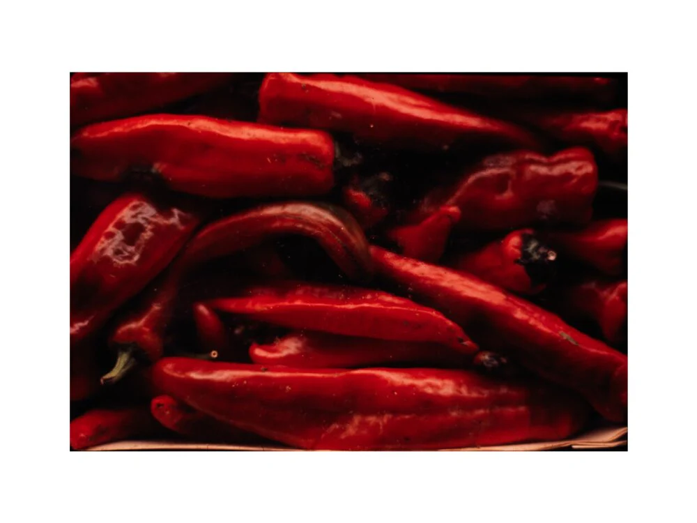 Still life of red peppers - Image 40