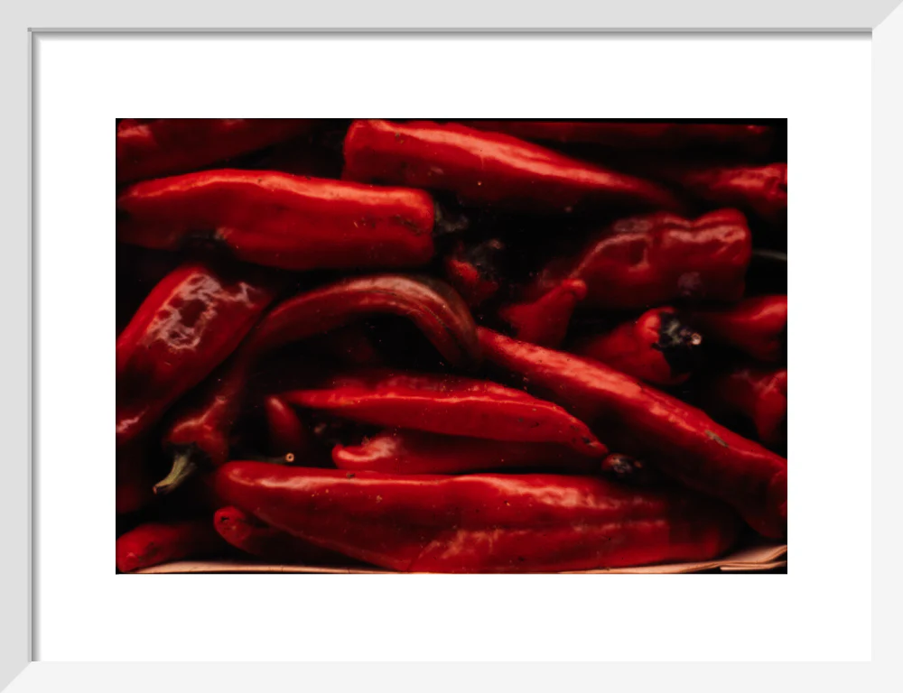 Still life of red peppers - Image 42