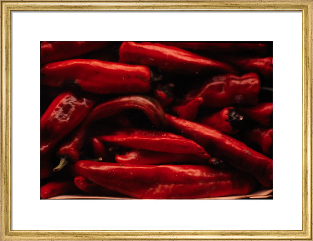 Still life of red peppers - Image 48