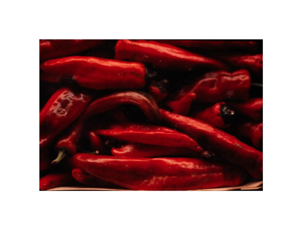 Still life of red peppers - Image 60