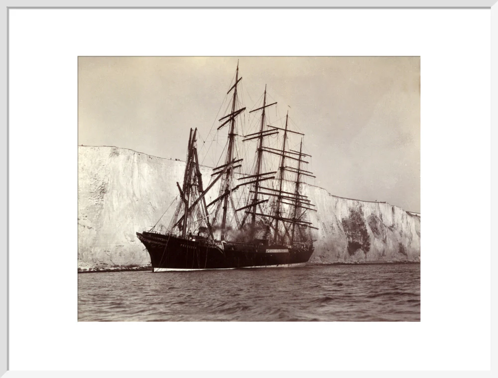 The wreck of the 'Preussen', 1910 - Image 24