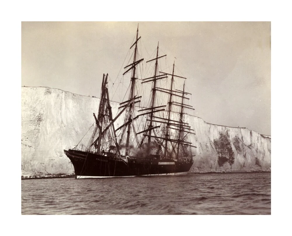 The wreck of the 'Preussen', 1910 - Image 29