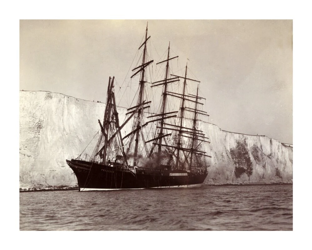 The wreck of the 'Preussen', 1910 - Image 30