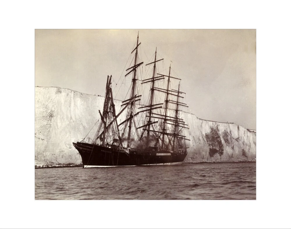 The wreck of the 'Preussen', 1910 - Image 35