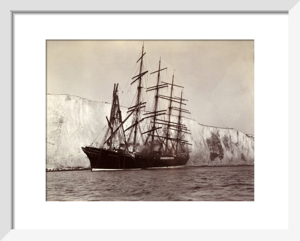 The wreck of the 'Preussen', 1910 - Image 4