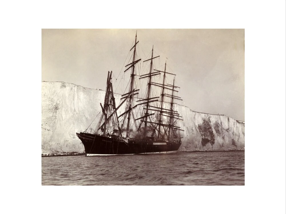 The wreck of the 'Preussen', 1910 - Image 40