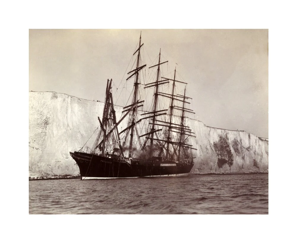 The wreck of the 'Preussen', 1910 - Image 61