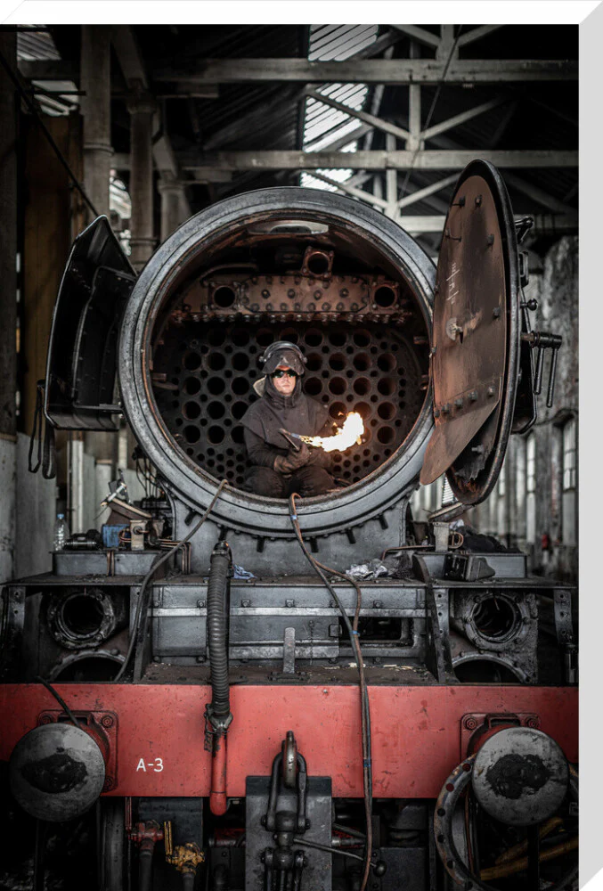 The iconic Flying Scotsman undergoing overhaul at East Lancashire Railway, Bury. - Image 34