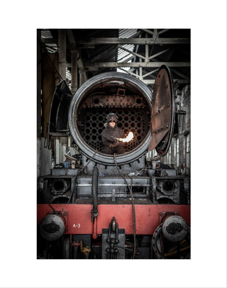 The iconic Flying Scotsman undergoing overhaul at East Lancashire Railway, Bury. - Image 35