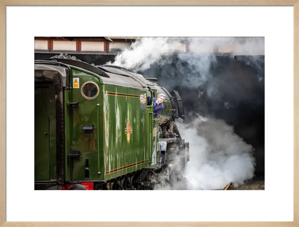 The iconic Flying Scotsman locomotive was crewed by an all-female team on International Women's Day, 8th March 2023. - Image 21
