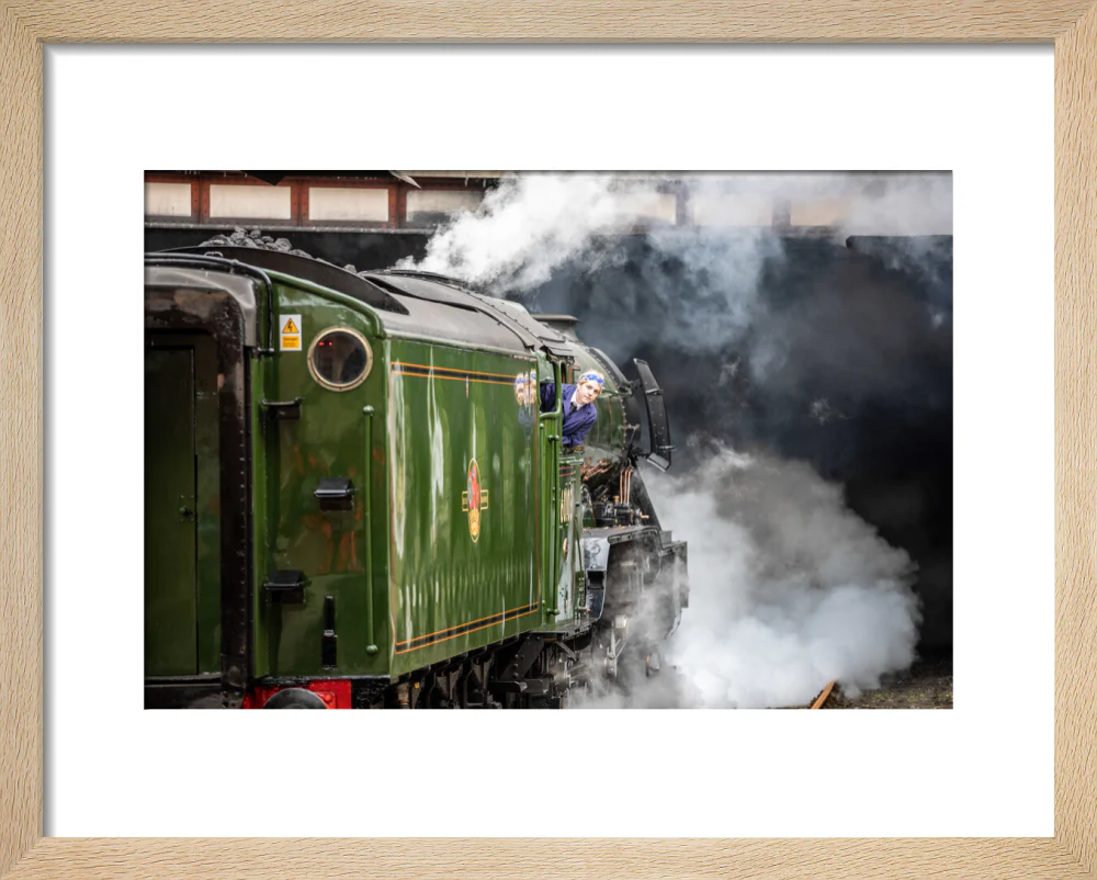 The iconic Flying Scotsman locomotive was crewed by an all-female team on International Women's Day, 8th March 2023. - Image 39