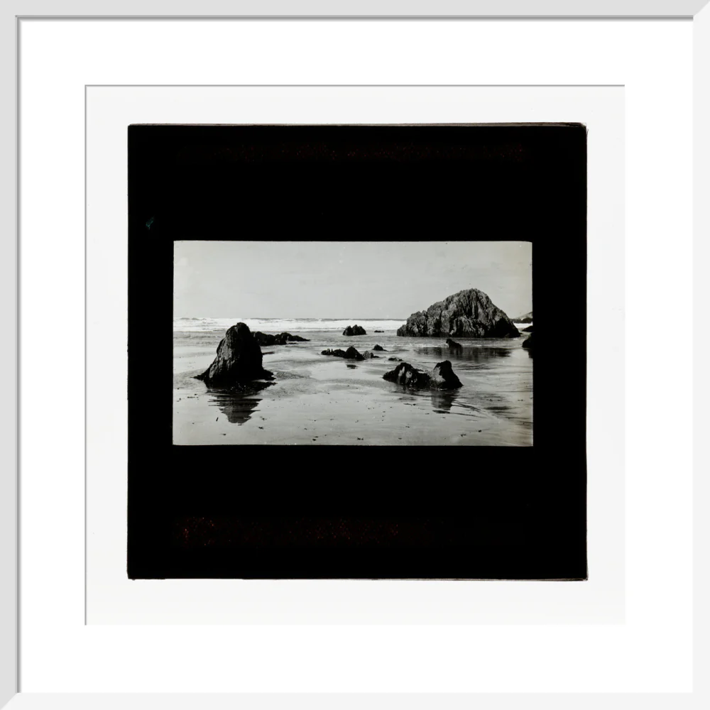 A magic lantern slide of a seascape by Birt Acres, c. 1893. - Image 37
