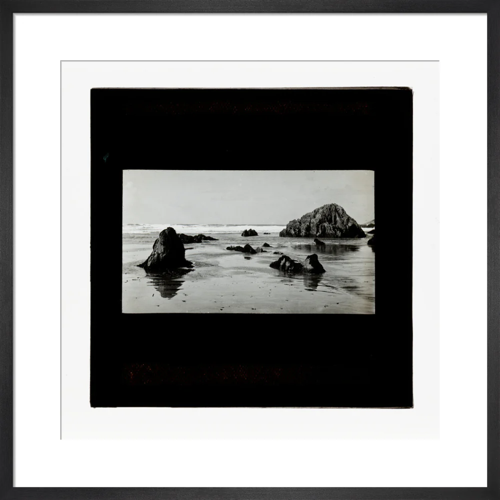 A magic lantern slide of a seascape by Birt Acres, c. 1893. - Image 8
