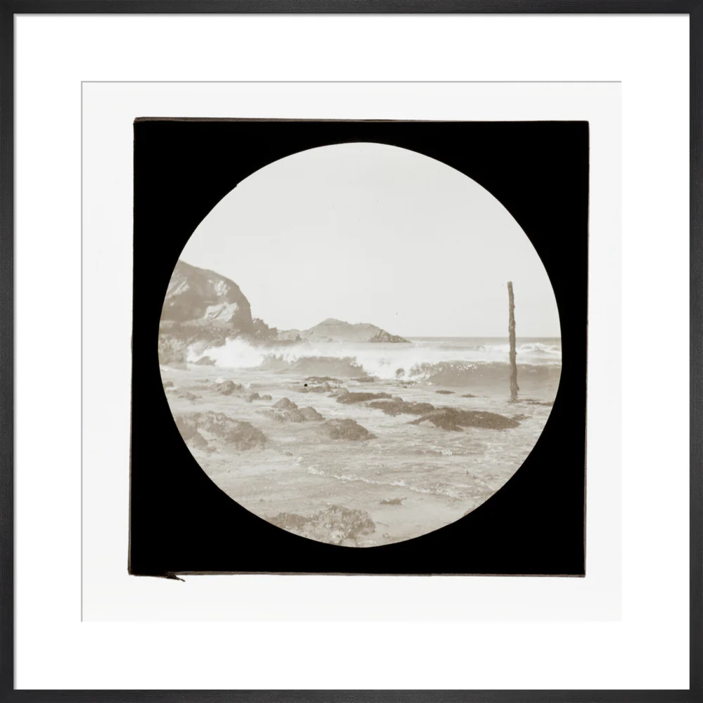 A magic lantern slide of a seascape by Birt Acres, c. 1893. - Image 41