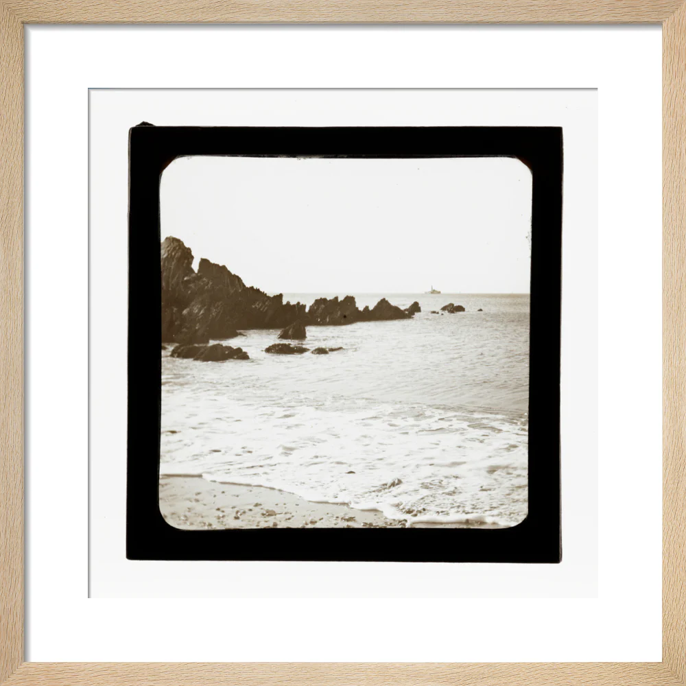 A magic lantern slide of a seascape by Birt Acres, c. 1893. - Image 34