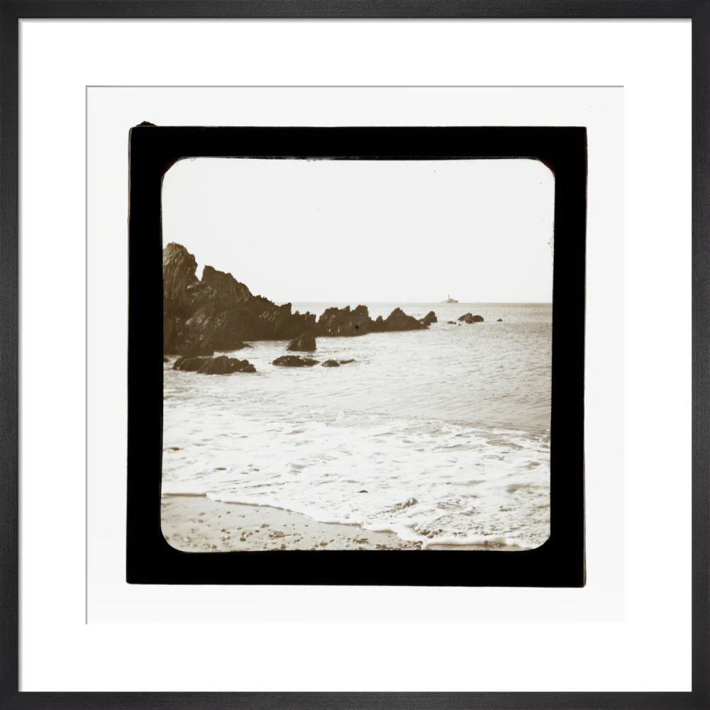 A magic lantern slide of a seascape by Birt Acres, c. 1893. - Image 36