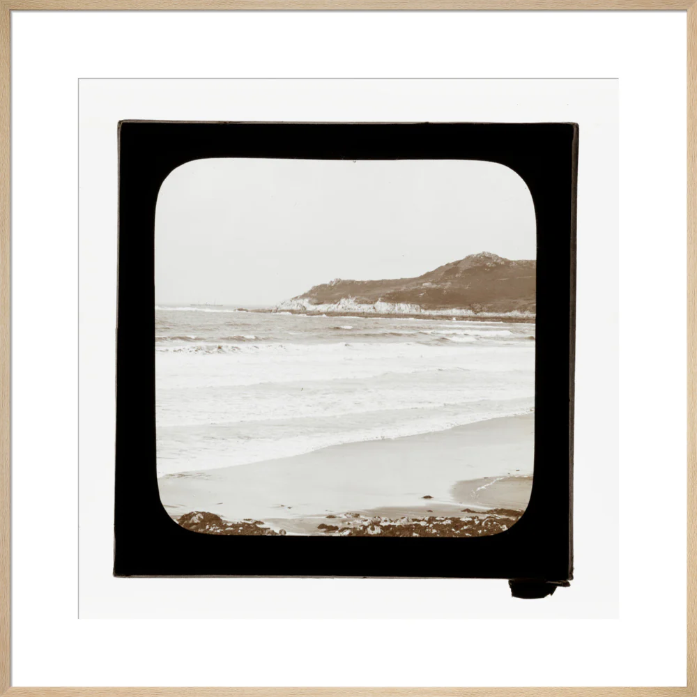 A magic lantern slide of a seascape by Birt Acres, c. 1893. - Image 21