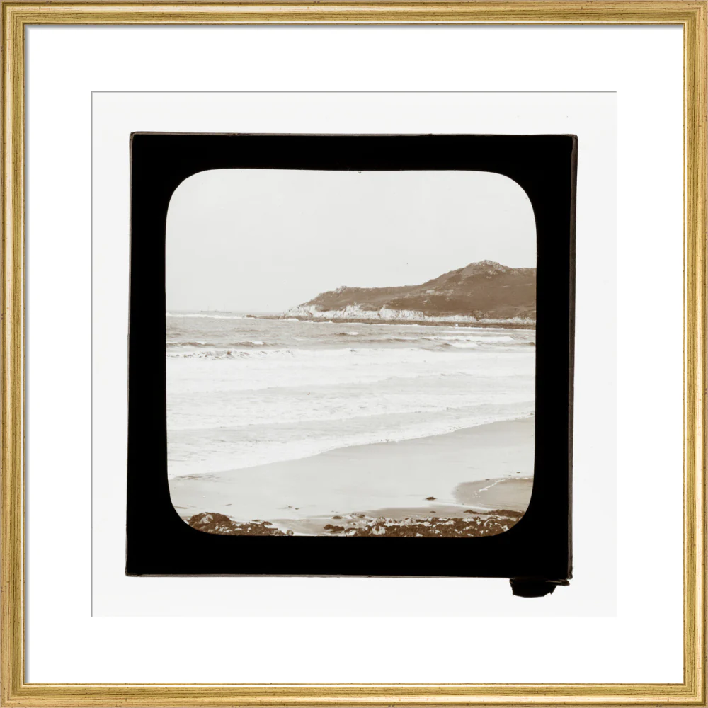 A magic lantern slide of a seascape by Birt Acres, c. 1893. - Image 38