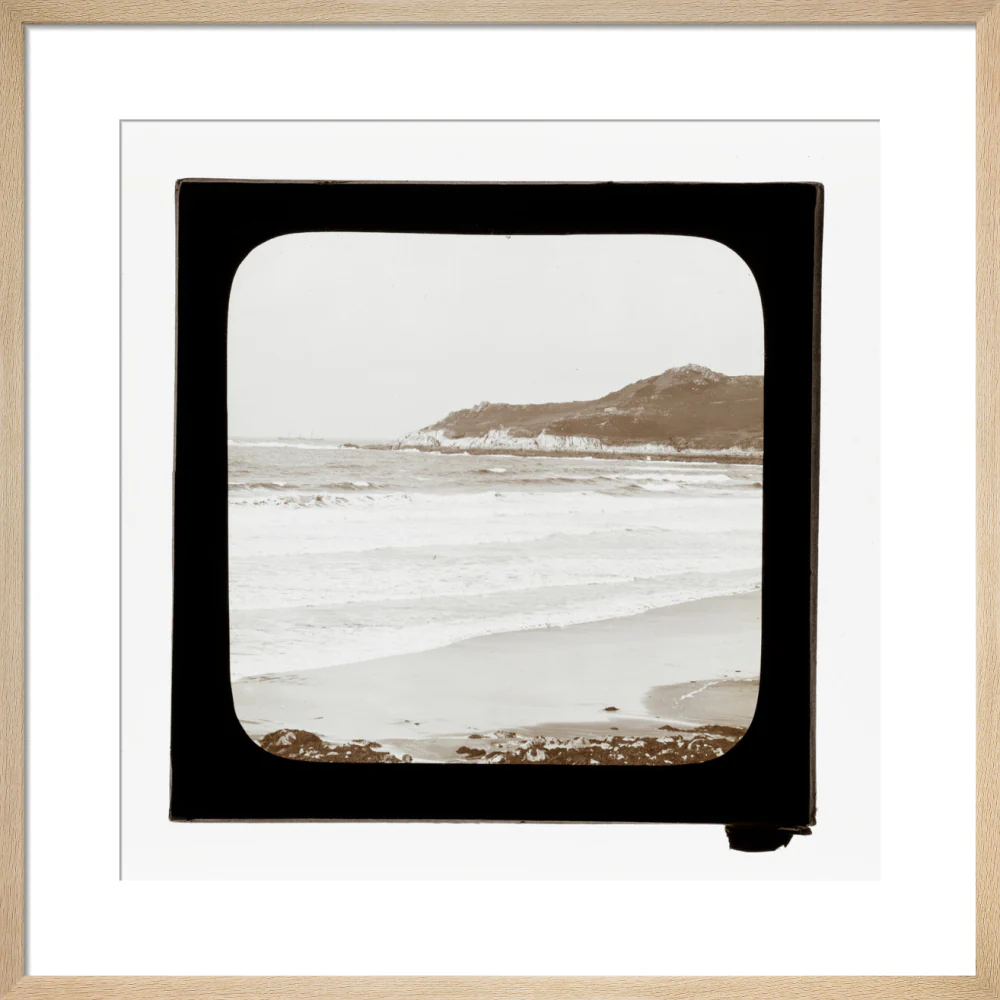A magic lantern slide of a seascape by Birt Acres, c. 1893. - Image 39