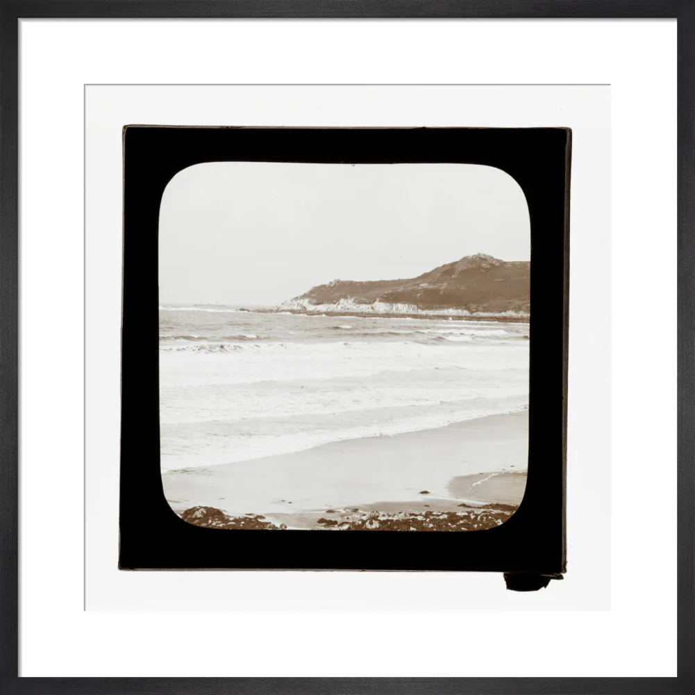 A magic lantern slide of a seascape by Birt Acres, c. 1893. - Image 8