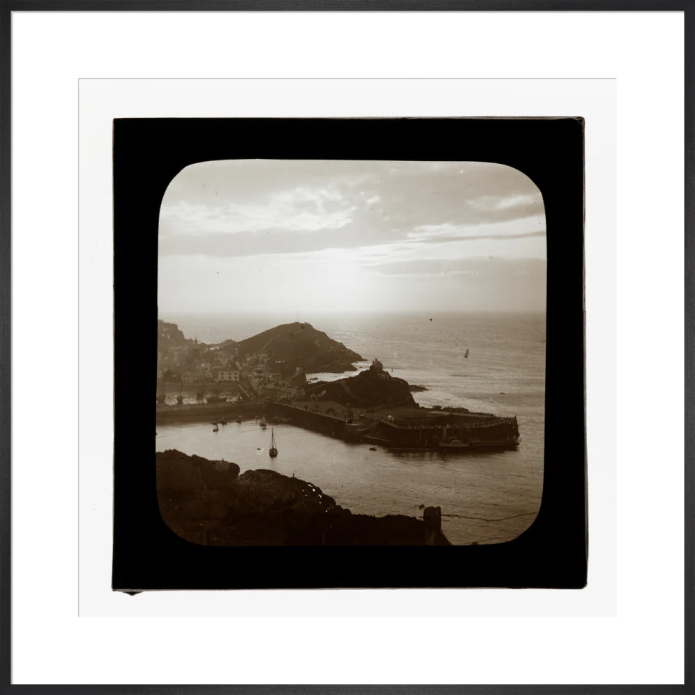 A magic lantern slide of sunset from Hillsborough by Birt Acres, c. 1893. - Image 18