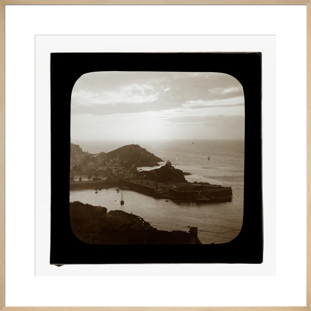 A magic lantern slide of sunset from Hillsborough by Birt Acres, c. 1893. - Image 21