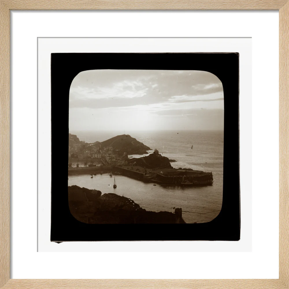 A magic lantern slide of sunset from Hillsborough by Birt Acres, c. 1893. - Image 34
