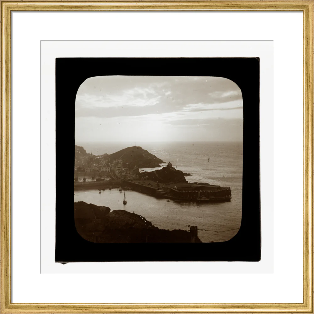 A magic lantern slide of sunset from Hillsborough by Birt Acres, c. 1893. - Image 38