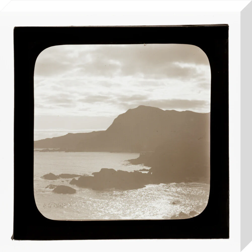 A magic lantern slide of sunrise by Birt Acres, c. 1893. - Image 55