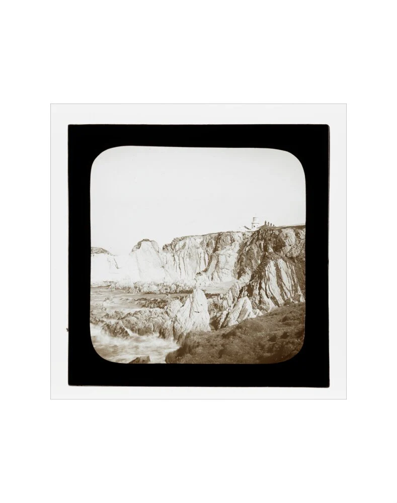 A magic lantern slide of Bull Point by Birt Acres, c. 1893. - Image 35