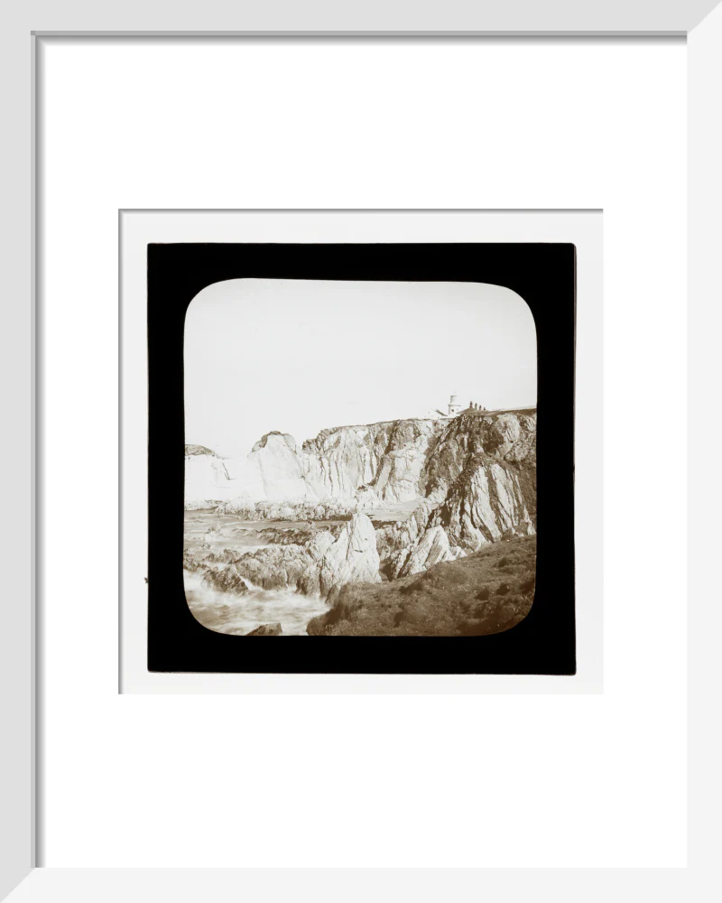 A magic lantern slide of Bull Point by Birt Acres, c. 1893. - Image 4