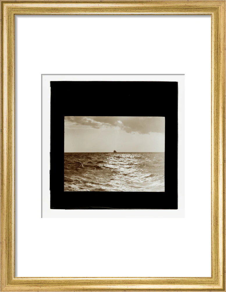 A magic lantern slide of the Bristol Channel off Lynton by Birt Acres, c. 1893. - Image 10