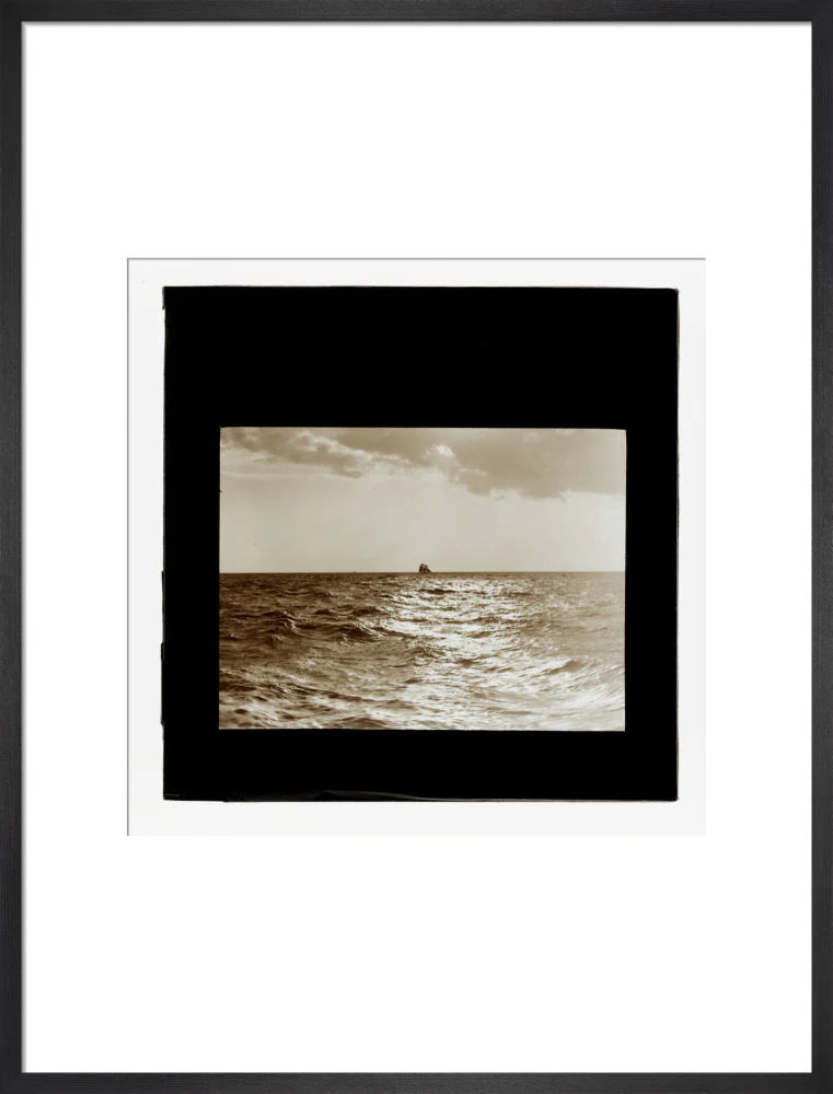 A magic lantern slide of the Bristol Channel off Lynton by Birt Acres, c. 1893. - Image 18