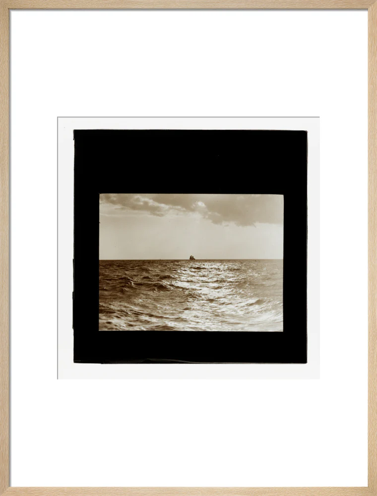 A magic lantern slide of the Bristol Channel off Lynton by Birt Acres, c. 1893. - Image 21