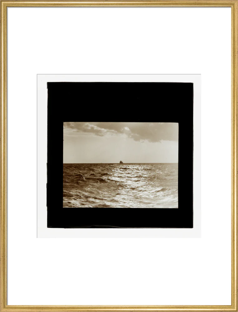 A magic lantern slide of the Bristol Channel off Lynton by Birt Acres, c. 1893. - Image 25