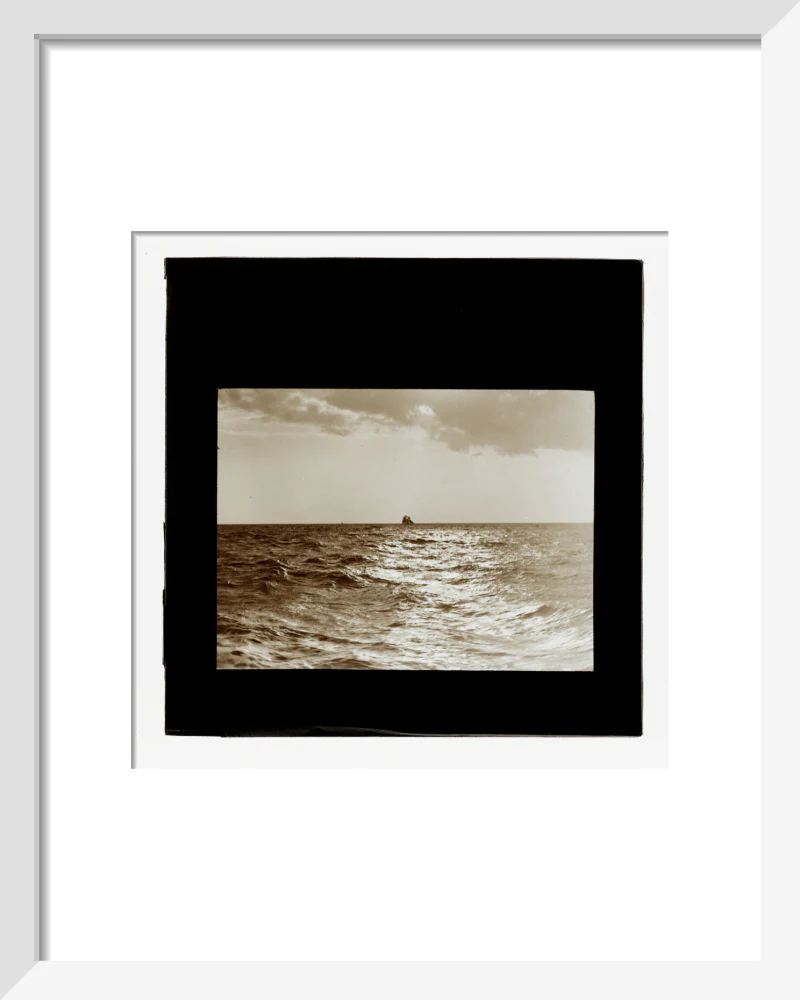 A magic lantern slide of the Bristol Channel off Lynton by Birt Acres, c. 1893. - Image 37