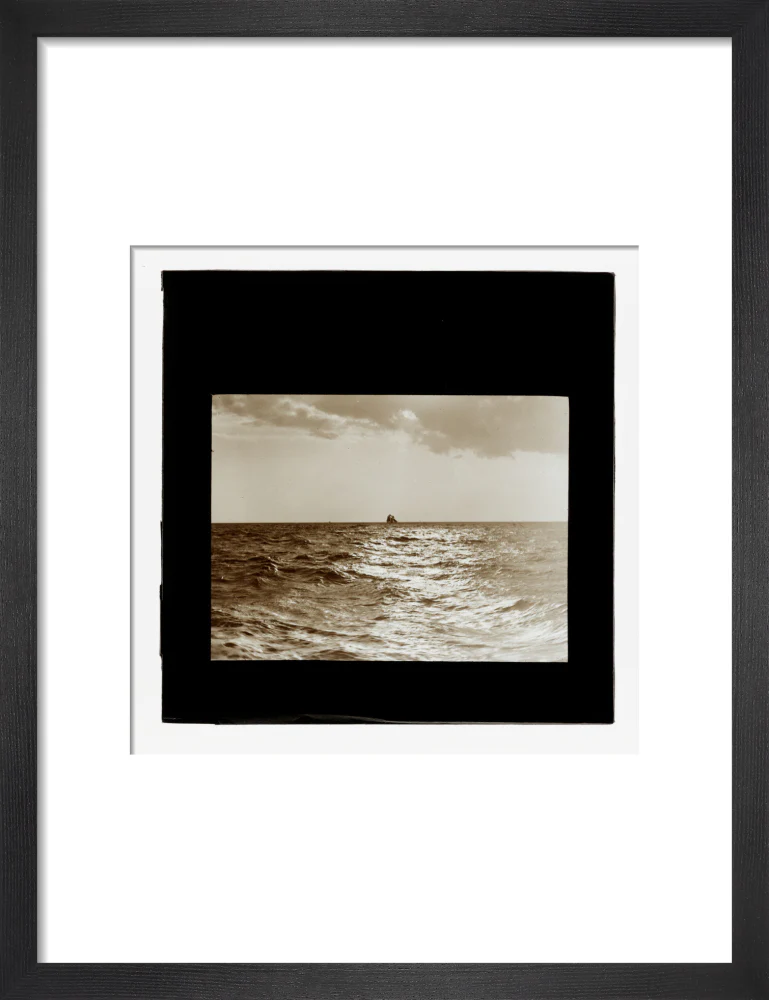 A magic lantern slide of the Bristol Channel off Lynton by Birt Acres, c. 1893. - Image 41