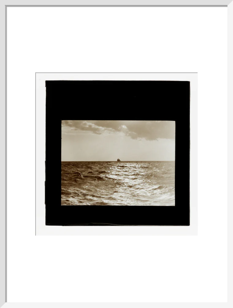 A magic lantern slide of the Bristol Channel off Lynton by Birt Acres, c. 1893. - Image 52