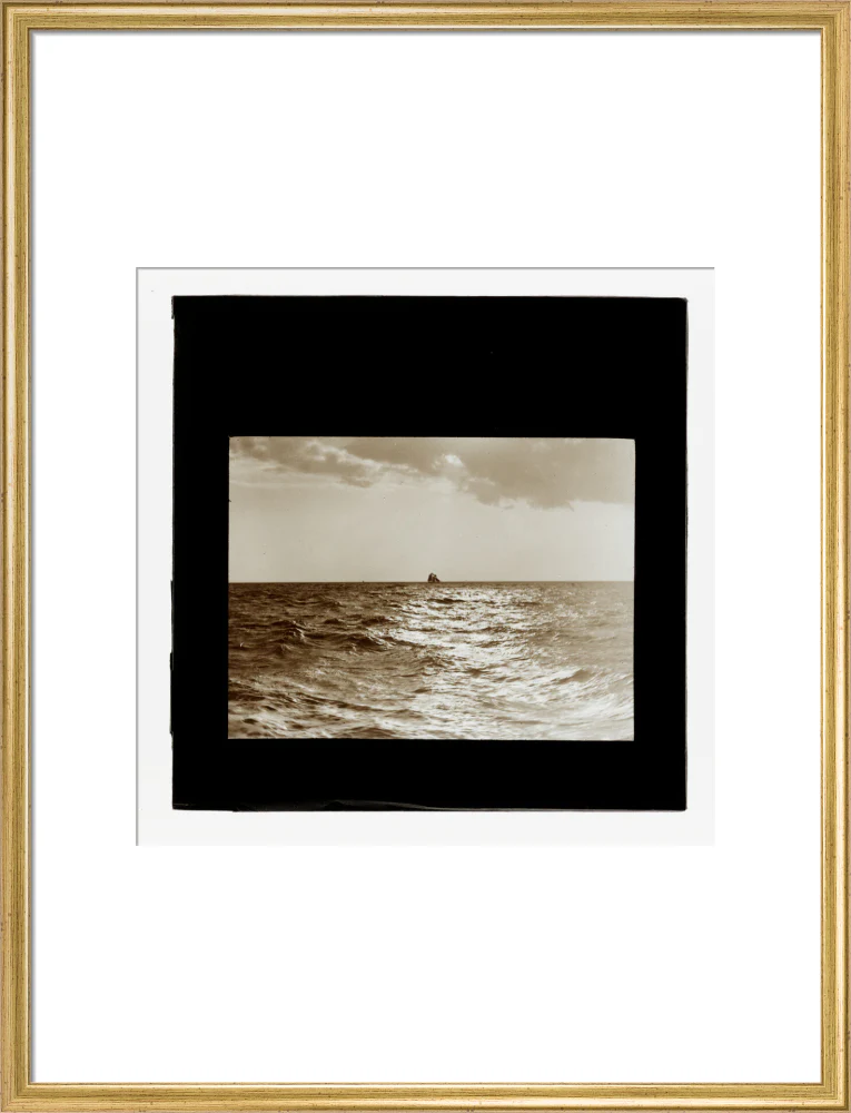 A magic lantern slide of the Bristol Channel off Lynton by Birt Acres, c. 1893. - Image 53