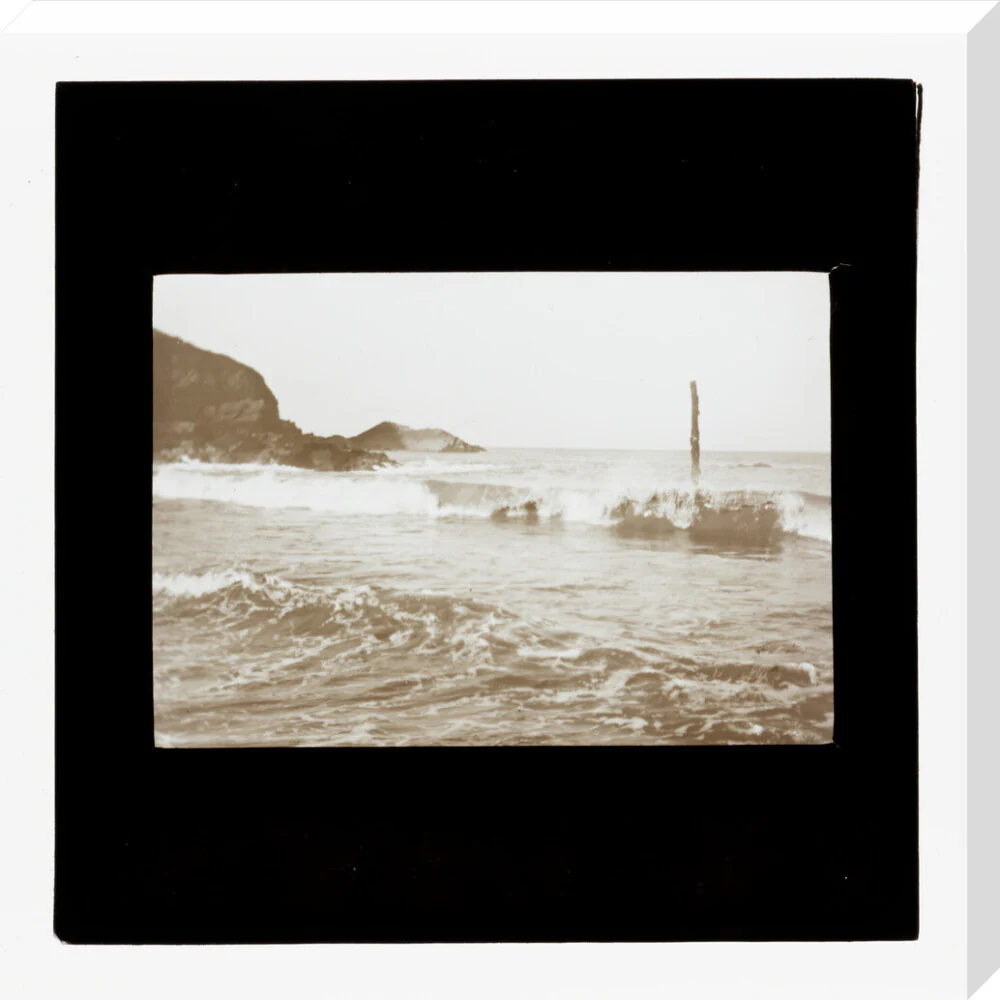A magic lantern slide of Hele Bay, North Devon by Birt Acres, c. 1893. - Image 33