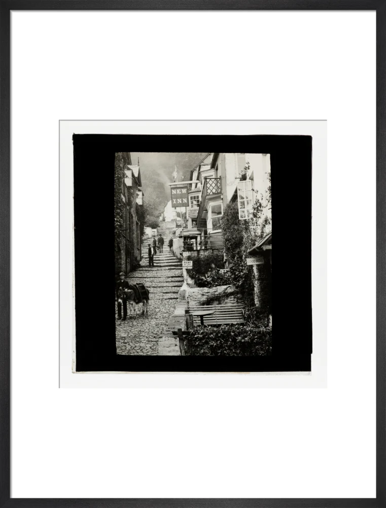 A magic lantern slide of Clovelly by Birt Acres, c. 1893. - Image 51