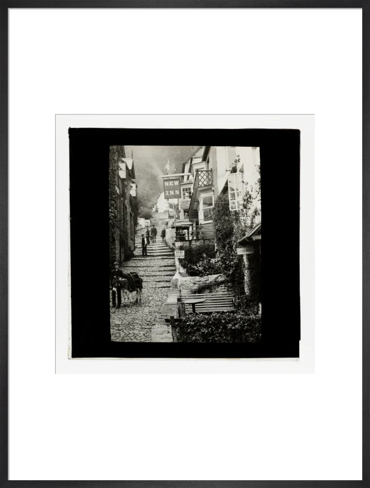 A magic lantern slide of Clovelly by Birt Acres, c. 1893. - Image 56